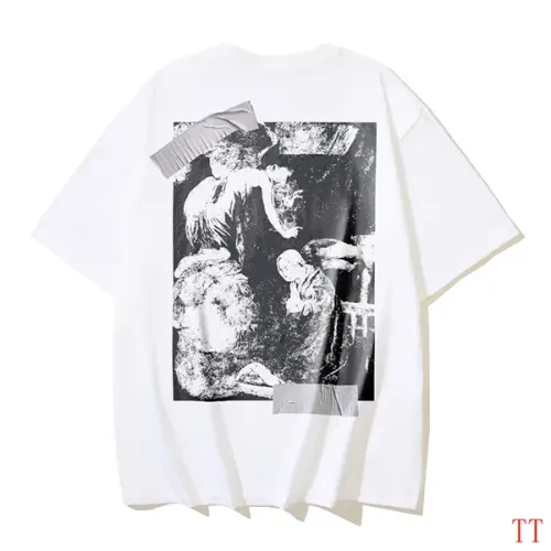 Wholesale Off-White T-Shirts Short Sleeved For Unisex #1404507 $29.00 USD, Wholesale Quality Replica Off-White T-Shirts
