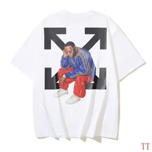 Wholesale Off-White T-Shirts Short Sleeved For Unisex #1404512 $29.00 USD, Wholesale Quality Replica Off-White T-Shirts