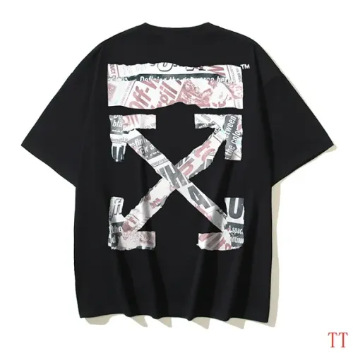 Wholesale Off-White T-Shirts Short Sleeved For Unisex #1404515 $29.00 USD, Wholesale Quality Replica Off-White T-Shirts