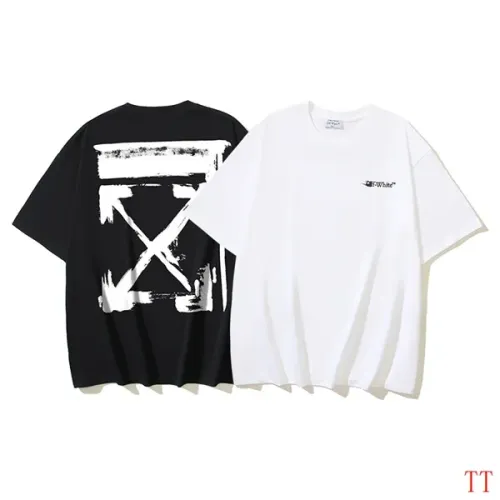 Replica Off-White T-Shirts Short Sleeved For Unisex #1404520 $29.00 USD for Wholesale