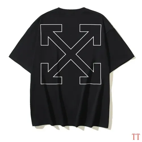 Wholesale Off-White T-Shirts Short Sleeved For Unisex #1404524 $29.00 USD, Wholesale Quality Replica Off-White T-Shirts