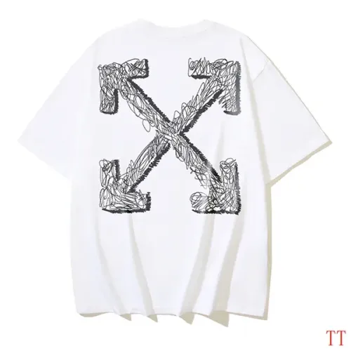 Wholesale Off-White T-Shirts Short Sleeved For Unisex #1404525 $29.00 USD, Wholesale Quality Replica Off-White T-Shirts