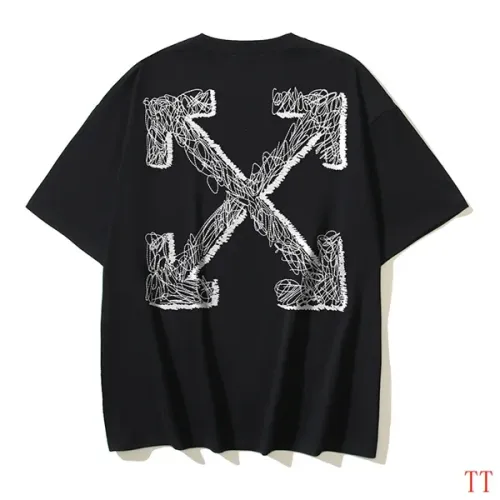 Wholesale Off-White T-Shirts Short Sleeved For Unisex #1404527 $29.00 USD, Wholesale Quality Replica Off-White T-Shirts