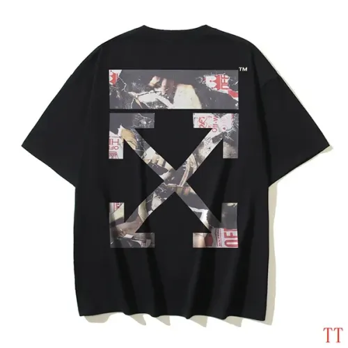 Wholesale Off-White T-Shirts Short Sleeved For Unisex #1404530 $29.00 USD, Wholesale Quality Replica Off-White T-Shirts