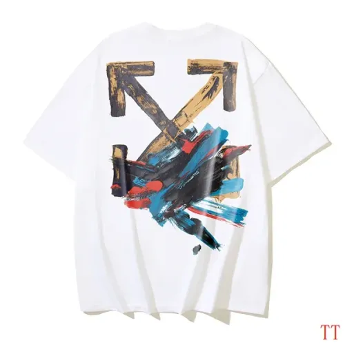Wholesale Off-White T-Shirts Short Sleeved For Unisex #1404539 $29.00 USD, Wholesale Quality Replica Off-White T-Shirts