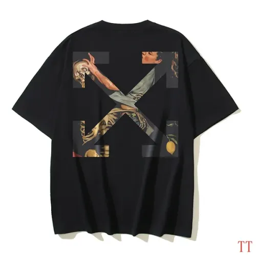 Wholesale Off-White T-Shirts Short Sleeved For Unisex #1404544 $29.00 USD, Wholesale Quality Replica Off-White T-Shirts