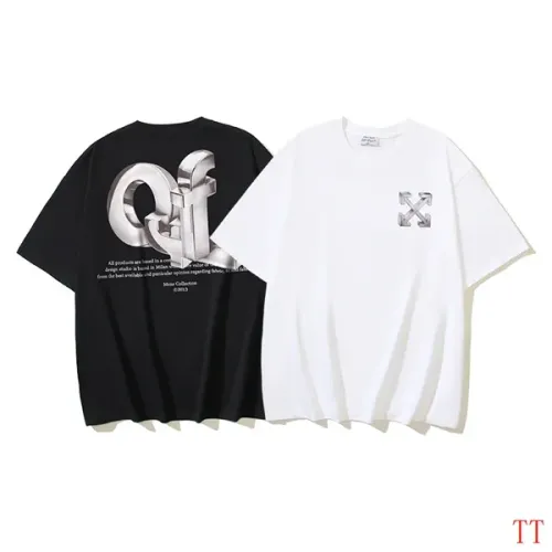 Replica Off-White T-Shirts Short Sleeved For Unisex #1404548 $29.00 USD for Wholesale