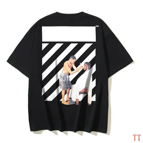 Wholesale Off-White T-Shirts Short Sleeved For Unisex #1404550 $29.00 USD, Wholesale Quality Replica Off-White T-Shirts