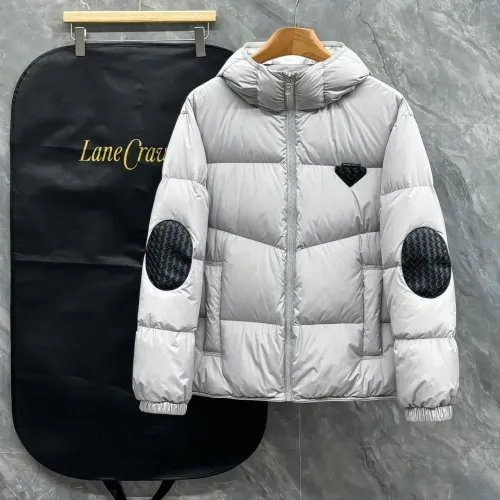 Wholesale Bottega Veneta BV Down Feather Coat Long Sleeved For Men #1404755 $212.00 USD, Wholesale Quality Replica Bottega Veneta BV Down Feather Coat