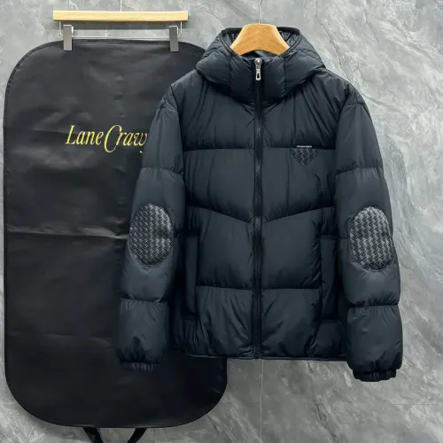 Wholesale Bottega Veneta BV Down Feather Coat Long Sleeved For Men #1404758 $212.00 USD, Wholesale Quality Replica Bottega Veneta BV Down Feather Coat