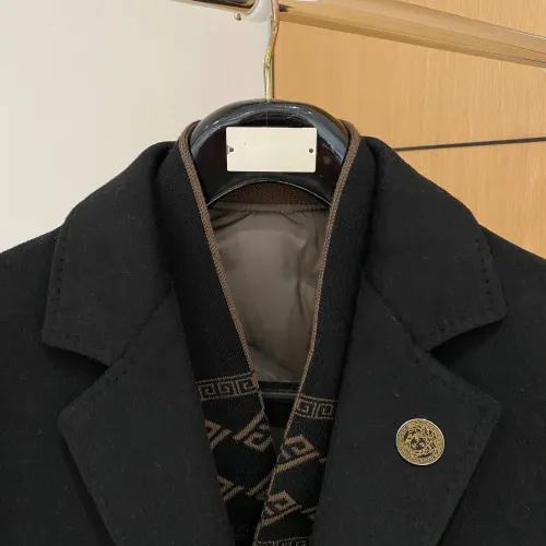 Replica Versace Coats Long Sleeved For Men #1404760 $314.05 USD for Wholesale