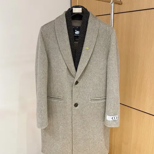 Wholesale Christian Dior Coats Long Sleeved For Men #1404761 $314.05 USD, Wholesale Quality Replica Christian Dior Coats