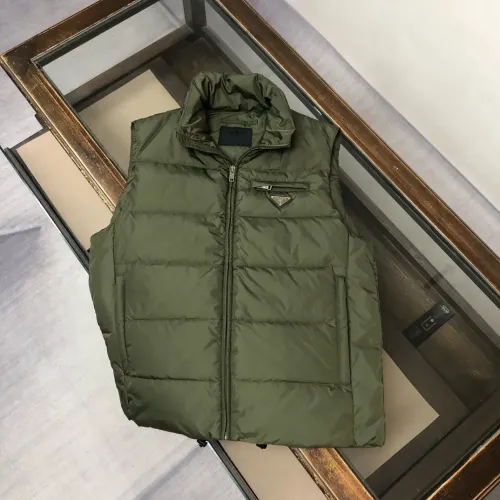 Wholesale Prada Down Feather Coat Sleeveless For Men #1404780 $155.00 USD, Wholesale Quality Replica Prada Down Feather Coat