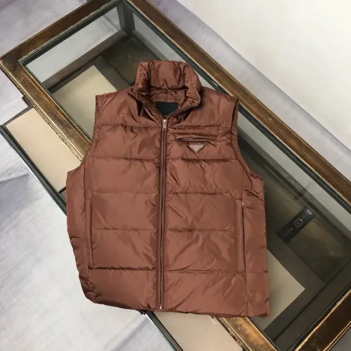 Wholesale Prada Down Feather Coat Sleeveless For Men #1404782 $155.00 USD, Wholesale Quality Replica Prada Down Feather Coat