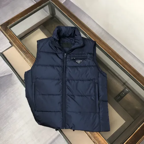 Wholesale Prada Down Feather Coat Sleeveless For Men #1404783 $155.00 USD, Wholesale Quality Replica Prada Down Feather Coat