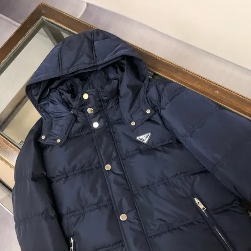 Replica Prada Down Feather Coat Long Sleeved For Men #1404796 $195.00 USD for Wholesale