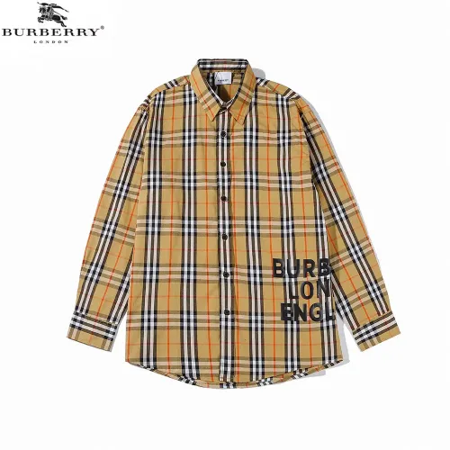 Wholesale Burberry Shirts Long Sleeved For Men #1404826 $40.00 USD, Wholesale Quality Replica Burberry Shirts