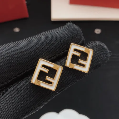 Replica Fendi Earrings For Women #1404904 $25.00 USD for Wholesale