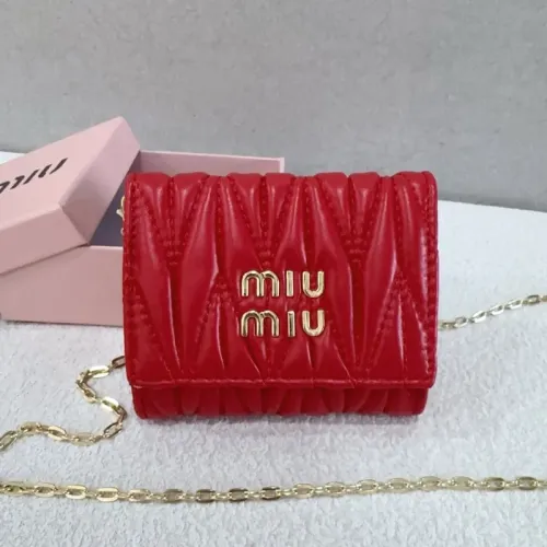 Wholesale MIU MIU Wallets For Women #1404930 $34.00 USD, Wholesale Quality Replica MIU MIU Wallets
