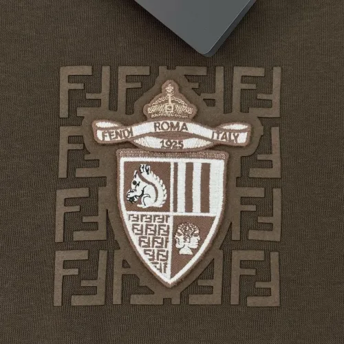 Replica Fendi Hoodies Long Sleeved For Men #1405088 $85.00 USD for Wholesale