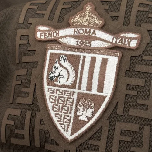 Replica Fendi Hoodies Long Sleeved For Men #1405088 $85.00 USD for Wholesale