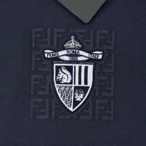 Replica Fendi Hoodies Long Sleeved For Men #1405089 $85.00 USD for Wholesale