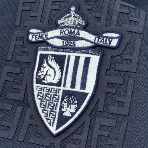 Replica Fendi Hoodies Long Sleeved For Men #1405089 $85.00 USD for Wholesale