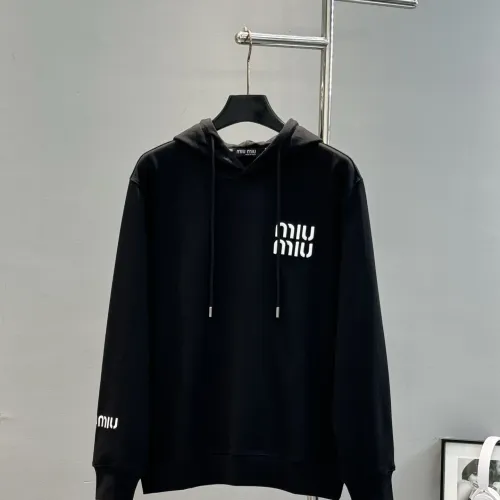Wholesale MIU MIU Hoodies Long Sleeved For Men #1405093 $85.00 USD, Wholesale Quality Replica MIU MIU Hoodies