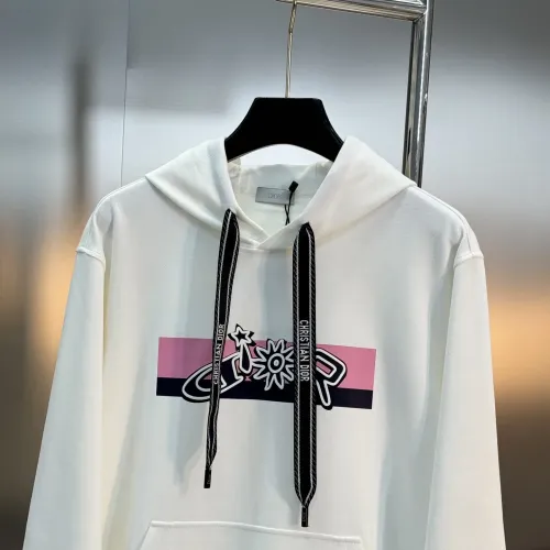Replica Christian Dior Hoodies Long Sleeved For Men #1405094 $92.00 USD for Wholesale