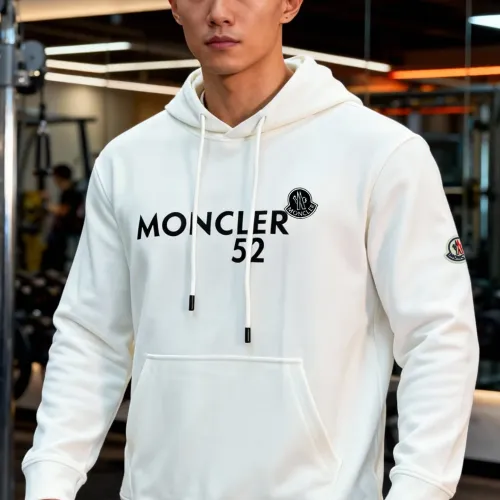Replica Moncler Hoodies Long Sleeved For Men #1405096 $92.00 USD for Wholesale