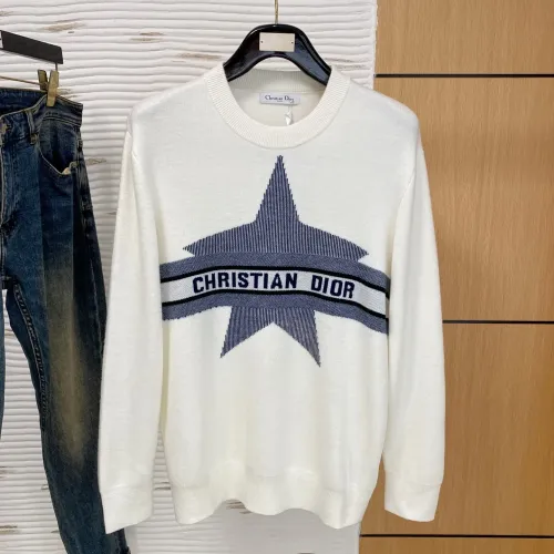 Wholesale Christian Dior Sweaters Long Sleeved For Men #1405100 $85.00 USD, Wholesale Quality Replica Christian Dior Sweaters