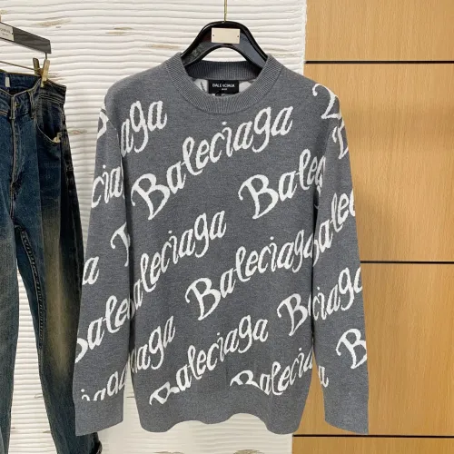 Wholesale Balenciaga Sweaters Long Sleeved For Men #1405105 $85.00 USD, Wholesale Quality Replica Balenciaga Sweaters