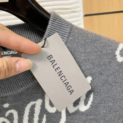 Replica Balenciaga Sweaters Long Sleeved For Men #1405105 $85.00 USD for Wholesale