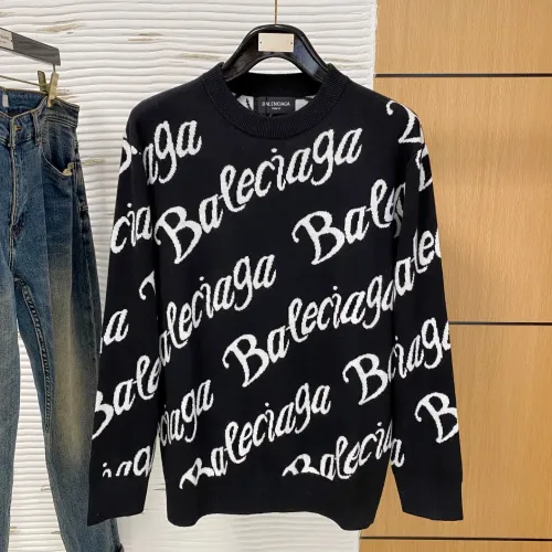 Wholesale Balenciaga Sweaters Long Sleeved For Men #1405106 $85.00 USD, Wholesale Quality Replica Balenciaga Sweaters