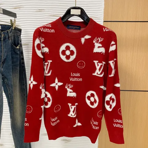 Wholesale Louis Vuitton LV Sweaters Long Sleeved For Men #1405107 $85.00 USD, Wholesale Quality Replica Louis Vuitton LV Sweaters