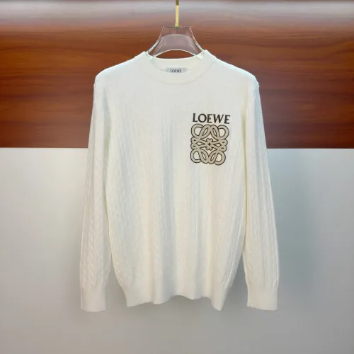 Wholesale LOEWE Sweaters Long Sleeved For Men #1405109 $82.00 USD, Wholesale Quality Replica LOEWE Sweaters
