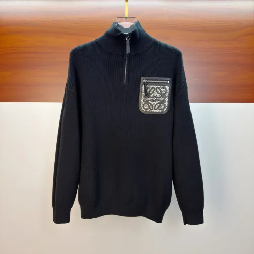 Wholesale LOEWE Sweaters Long Sleeved For Men #1405112 $85.00 USD, Wholesale Quality Replica LOEWE Sweaters