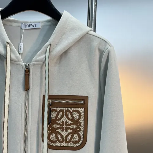 Replica LOEWE Hoodies Long Sleeved For Men #1405123 $96.00 USD for Wholesale