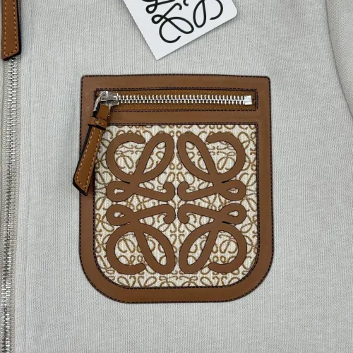 Replica LOEWE Hoodies Long Sleeved For Men #1405123 $96.00 USD for Wholesale