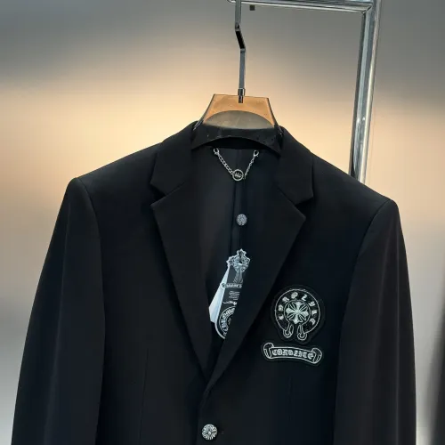 Replica Chrome Hearts Jackets Long Sleeved For Men #1405206 $145.00 USD for Wholesale