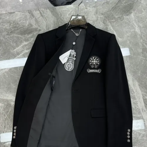 Replica Chrome Hearts Jackets Long Sleeved For Men #1405206 $145.00 USD for Wholesale