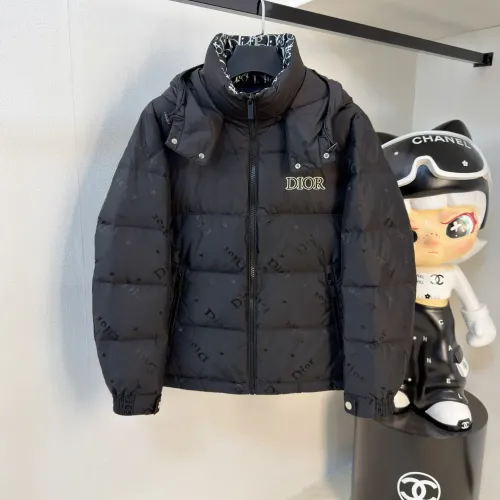 Wholesale Christian Dior Down Feather Coat Long Sleeved For Men #1405227 $225.00 USD, Wholesale Quality Replica Christian Dior Down Feather Coat
