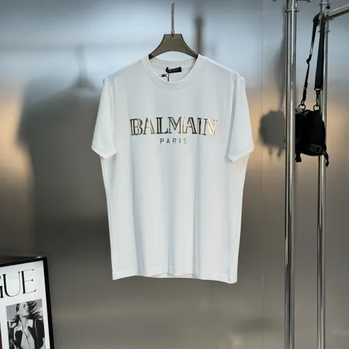 Wholesale Balmain T-Shirts Short Sleeved For Men #1405234 $76.00 USD, Wholesale Quality Replica Balmain T-Shirts