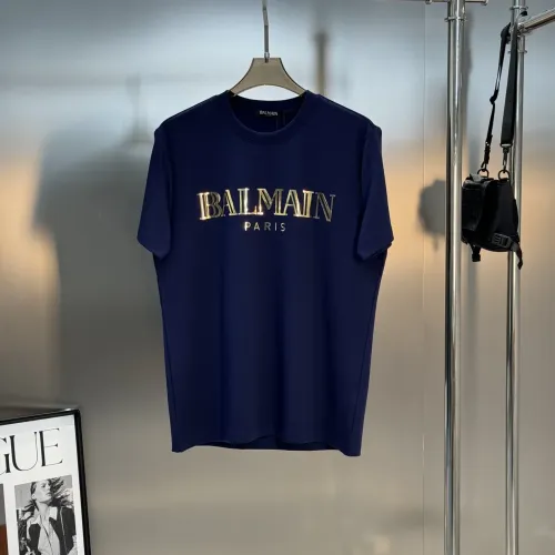 Wholesale Balmain T-Shirts Short Sleeved For Men #1405235 $76.00 USD, Wholesale Quality Replica Balmain T-Shirts
