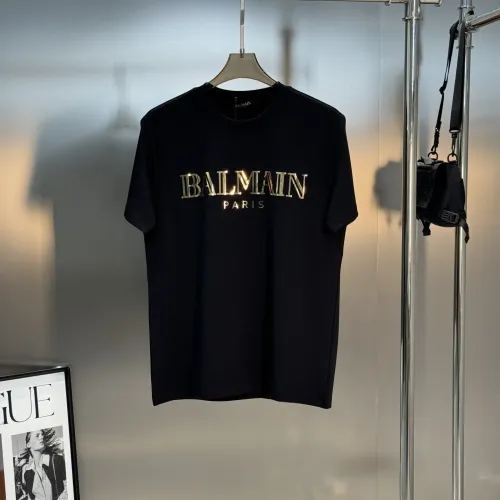 Wholesale Balmain T-Shirts Short Sleeved For Men #1405236 $76.00 USD, Wholesale Quality Replica Balmain T-Shirts