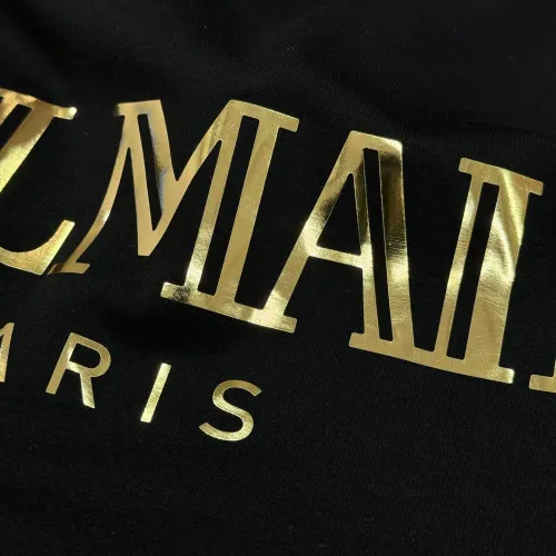 Replica Balmain T-Shirts Short Sleeved For Men #1405236 $76.00 USD for Wholesale