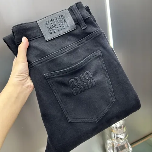 Wholesale MIU MIU Jeans For Men #1405248 $80.00 USD, Wholesale Quality Replica MIU MIU Jeans