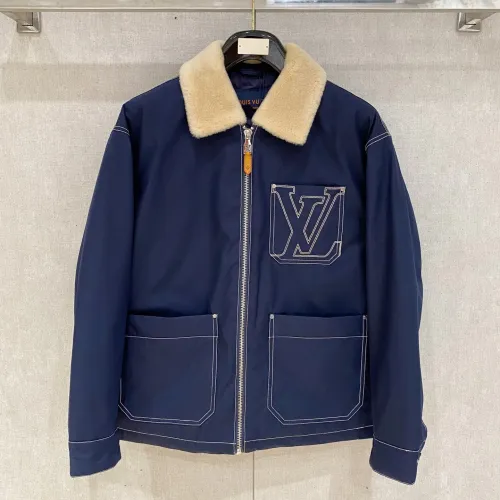 Wholesale Louis Vuitton LV Down Feather Coat Long Sleeved For Men #1405253 $175.00 USD, Wholesale Quality Replica Louis Vuitton LV Down Feather Coat