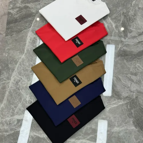 Replica Fendi T-Shirts Short Sleeved For Men #1405267 $76.00 USD for Wholesale