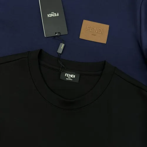 Replica Fendi T-Shirts Short Sleeved For Men #1405268 $76.00 USD for Wholesale